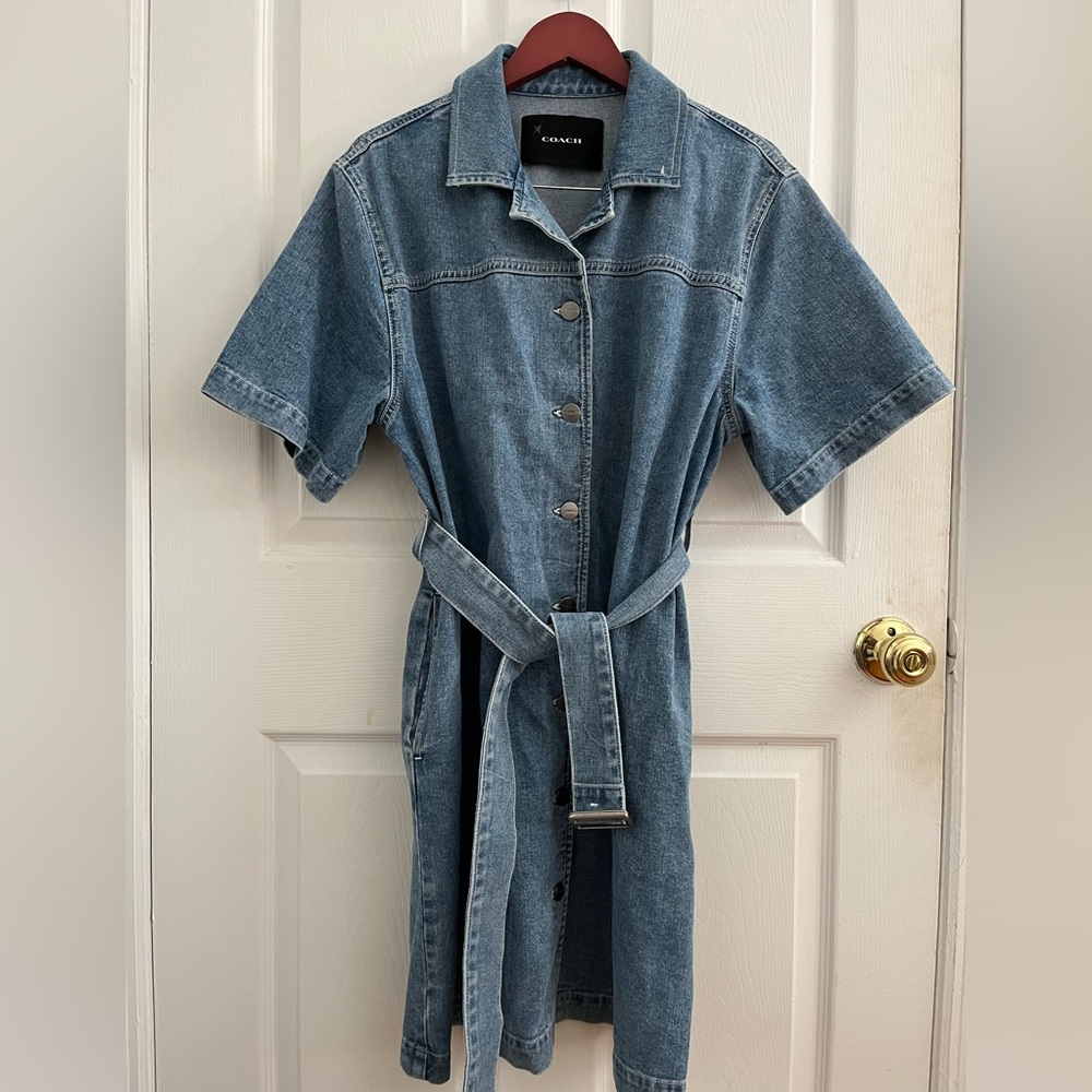 Coach Outlet Denim Dress